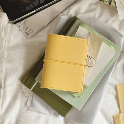 A7 M5 Vegan Leather 6 Ring Binder Planner | Mini Loose Leaf Binder | Daily Weekly Monthly Planner Journal | 2025 Refillable Planner