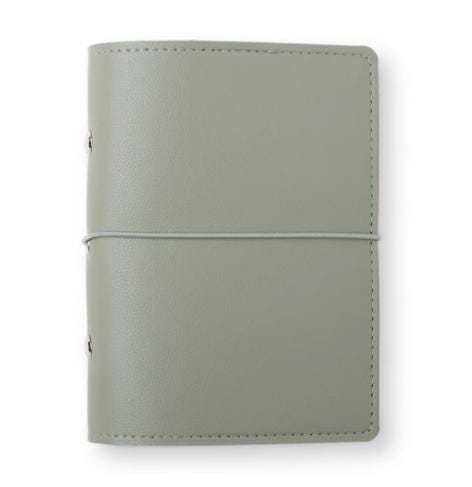 A7 Portable Vegan Leather 6 Ring Binder Planner | Mini Loose Leaf Binder | Daily Weekly Monthly Planner Journal | 2025 Refillable Planner