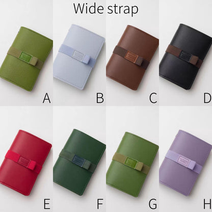 A7 Portable Vegan Leather 6 Ring Binder Planner | Mini Loose Leaf Binder | Daily Weekly Monthly Planner Journal | 2025 Refillable Planner