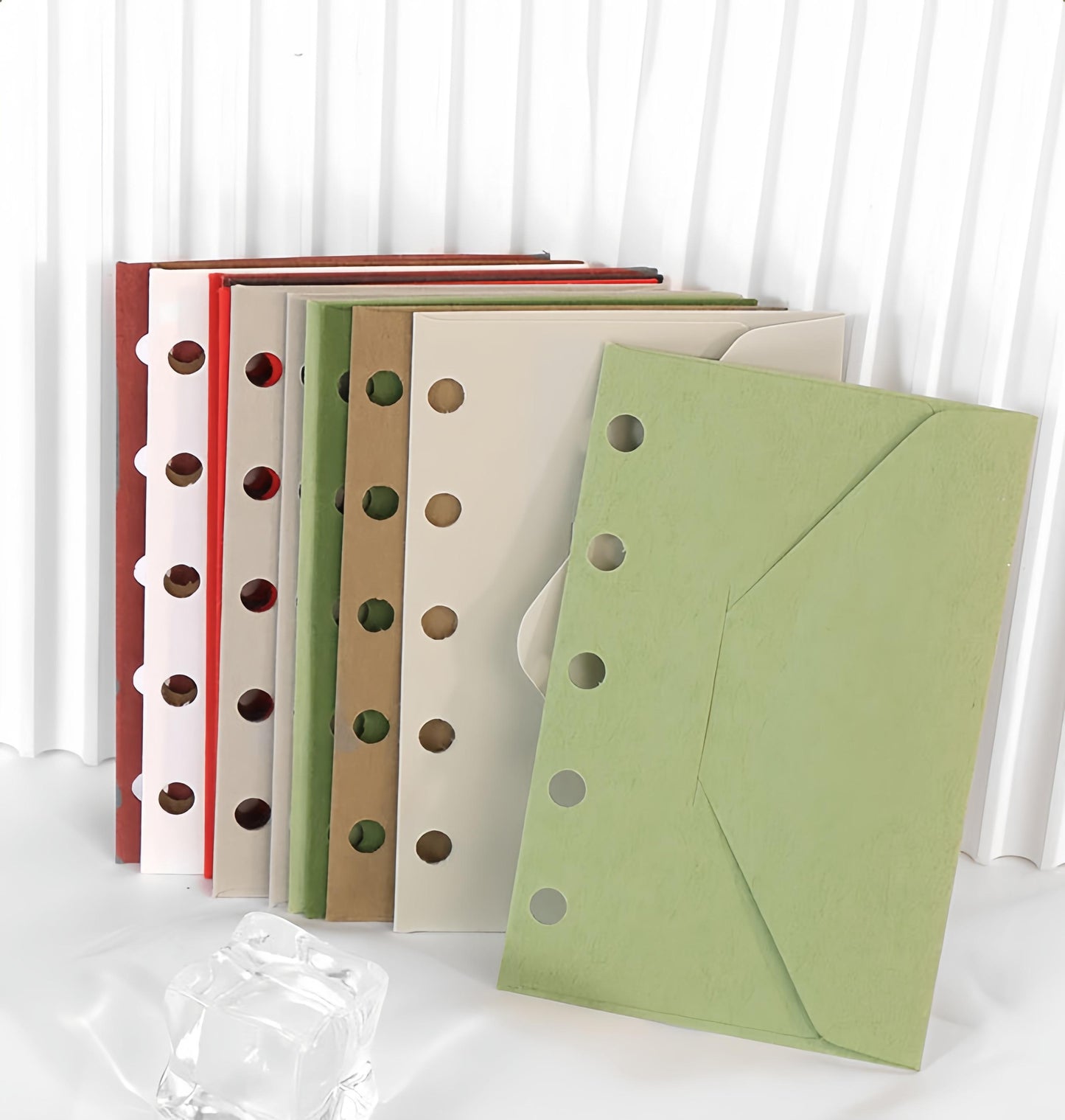 M5 5 Ring Binder Envelope | Colored Envelopes | M5 A8 Planner Sticker Organizer | Refillable Binder Planner Refills Inserts Accessories
