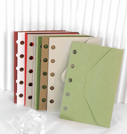 M5 5 Ring Binder Envelope | Colored Envelopes | M5 A8 Planner Sticker Organizer | Refillable Binder Planner Refills Inserts Accessories