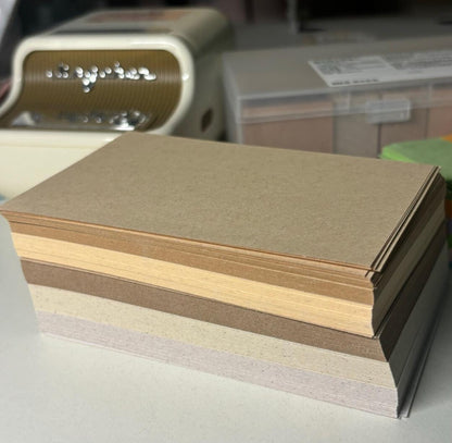 Special Material Paper | A4 A5 B5 A6 M5 A7 Personal Paper | Bullet Journal | School Office Supplies | Paper for Artist and Creativity