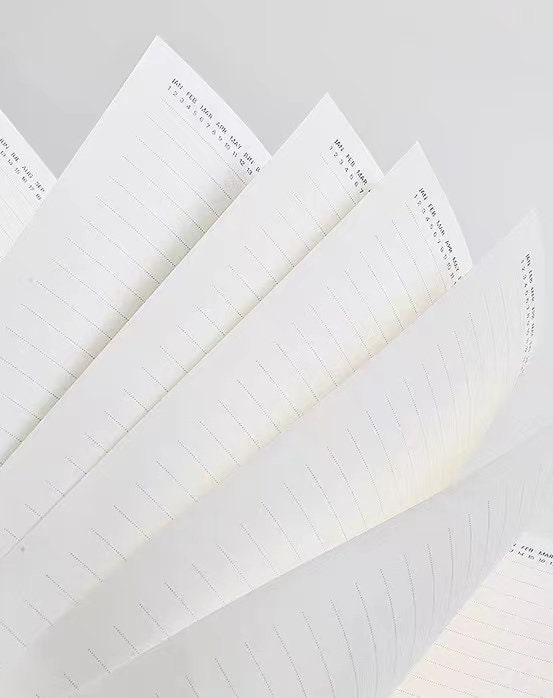 A5 A6 Leather 6 Ring Binder Strap Book | A5 Personal Planner Cover | Journal Agenda Notebook | Gift for Her | School Office Stationery