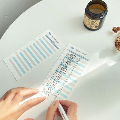 Cash Envelope Budgeting Sheets | Money Tracker | Budget Inserts | Budget Planner