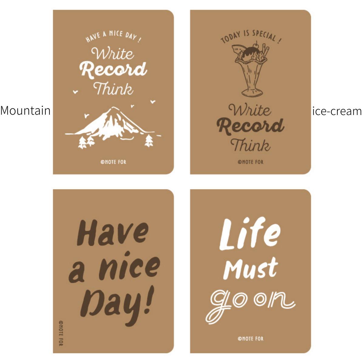 M5 A8 Kraft Paper Loose-leaf Binder | M5 5 Ring Binder Cover | Portable Journal Diary Agenda Notebook  | Refillable Planner Organizer