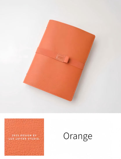 A5 Vegan Leather 6 Ring Binder Planner | Loose Leaf Binder |  Planner Journal | 2025 Refillable Planner | Journal Diary Agenda Notebook