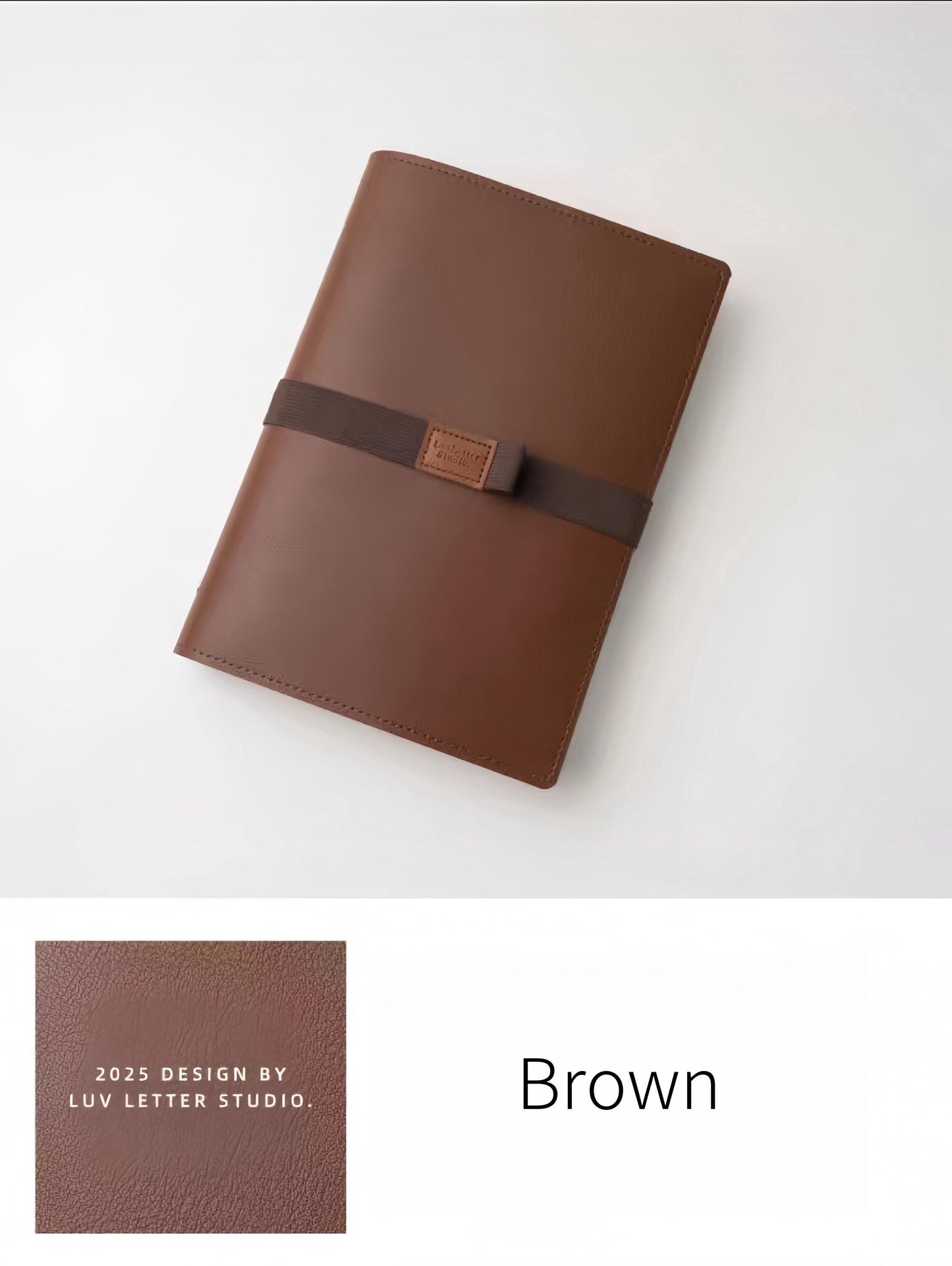 A5 Vegan Leather 6 Ring Binder Planner | Loose Leaf Binder |  Planner Journal | 2025 Refillable Planner | Journal Diary Agenda Notebook