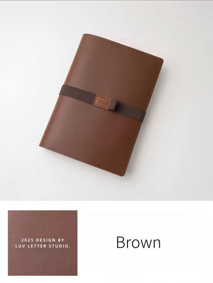 A5 Vegan Leather 6 Ring Binder Planner | Loose Leaf Binder |  Planner Journal | 2025 Refillable Planner | Journal Diary Agenda Notebook