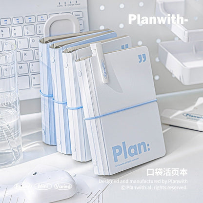 A7 Personal Planner Binder Notebook  | Lose Leaf Binder |  6 Ring Binder | 2024 Planner