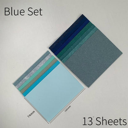 M5 Size Planner Inserts | Planner Refills | Material Paper | Textured Paper for Writing Drawing Journaling Scrapbooking