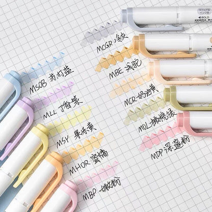 Zebra 2022 New Mildliner Double-Sided Highlighter  | Dual Tip Fine Bold | Gentle Natural Color | Japanese Pens Stationery