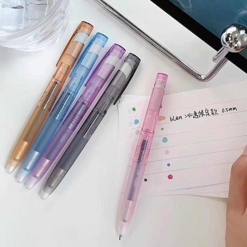 Limited Editon Japanese Zebra blen Pen |  Quick Dry | Black Gel Ink Pens |  Planner Journal Pens