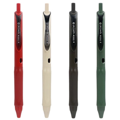 KOKUYO Retro Color Vividry Retractable Gel Pen | Black Ink | Quick-drying Ink | 0.5mm | Replaceable Refill | School Study Office Supplies