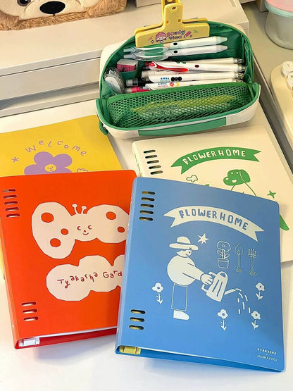 KOKUYO TYAKASHA Smart Ring Campus Notebook | 8 Holes | B5 A5 | Smart Ring Binder  | Study Supplies | Writing Journal ｜Japanese Notebook