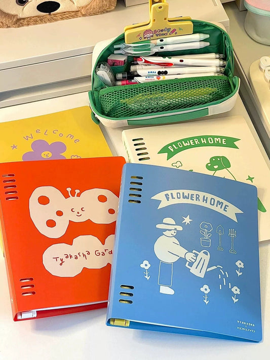KOKUYO TYAKASHA Smart Ring Campus Notebook | 8 Holes | B5 A5 | Smart Ring Binder  | Study Supplies | Writing Journal ｜Japanese Notebook