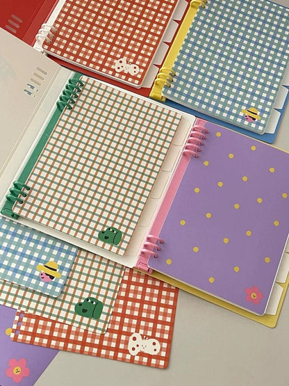 KOKUYO TYAKASHA Smart Ring Campus Notebook | 8 Holes | B5 A5 | Smart Ring Binder  | Study Supplies | Writing Journal ｜Japanese Notebook