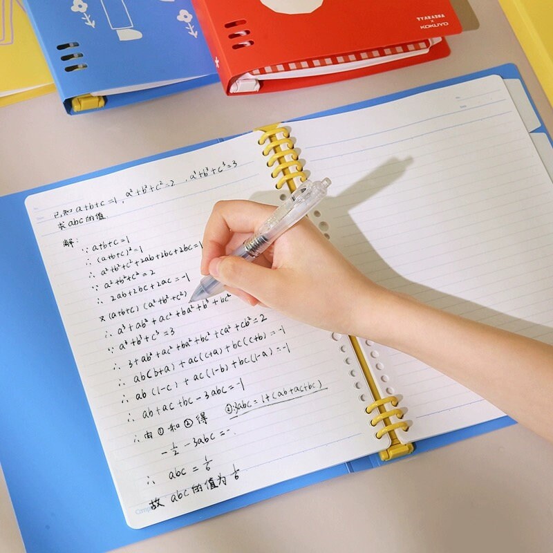 KOKUYO TYAKASHA Smart Ring Campus Notebook | 8 Holes | B5 A5 | Smart Ring Binder  | Study Supplies | Writing Journal ｜Japanese Notebook