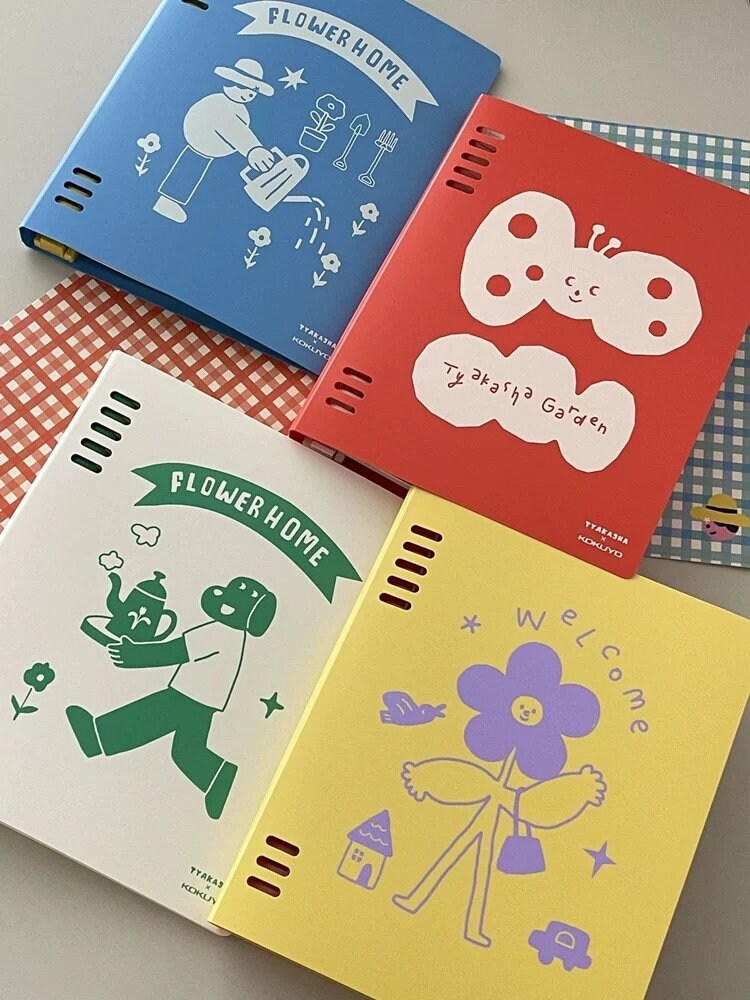 KOKUYO TYAKASHA Smart Ring Campus Notebook | 8 Holes | B5 A5 | Smart Ring Binder  | Study Supplies | Writing Journal ｜Japanese Notebook