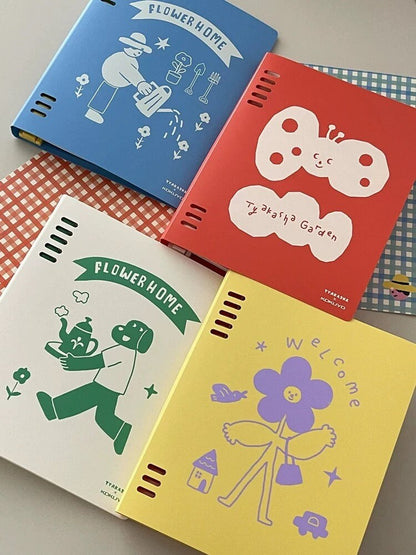 KOKUYO TYAKASHA Smart Ring Campus Notebook | 8 Holes | B5 A5 | Smart Ring Binder  | Study Supplies | Writing Journal ｜Japanese Notebook