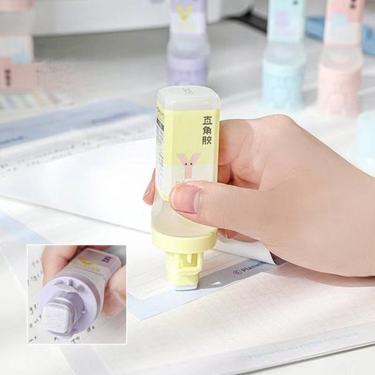 Square Glue Stick | Clear & Strong Glue | Scrapbooking Kids Craft Supplies