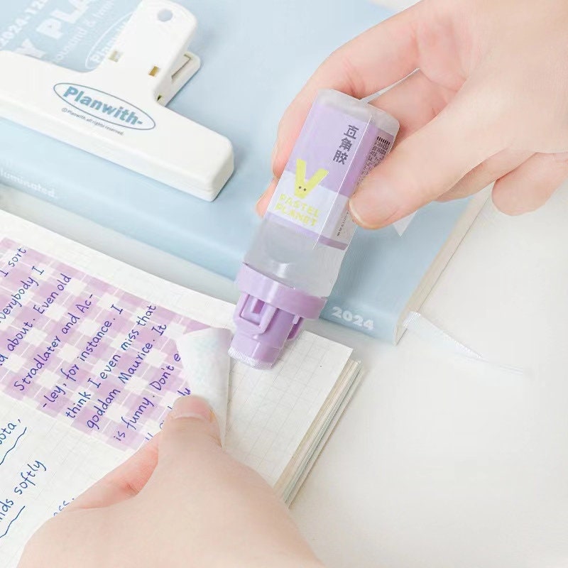 Square Glue Stick | Clear & Strong Glue | Scrapbooking Kids Craft Supplies