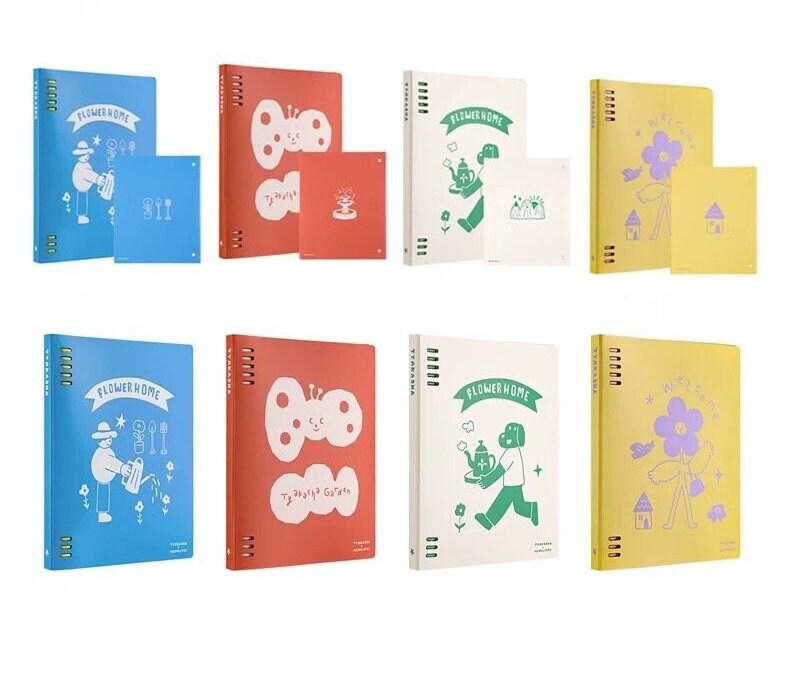 KOKUYO TYAKASHA Smart Ring Campus Notebook | 8 Holes | B5 A5 | Smart Ring Binder  | Study Supplies | Writing Journal ｜Japanese Notebook