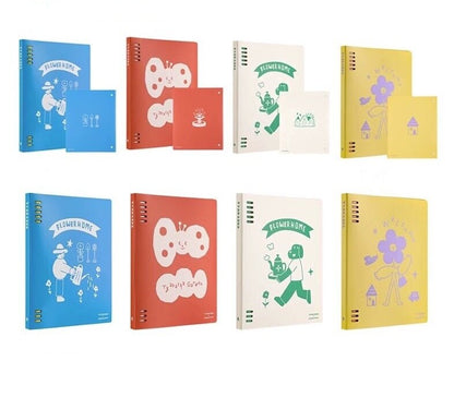 KOKUYO TYAKASHA Smart Ring Campus Notebook | 8 Holes | B5 A5 | Smart Ring Binder  | Study Supplies | Writing Journal ｜Japanese Notebook