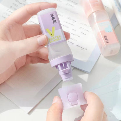 Square Glue Stick | Clear & Strong Glue | Scrapbooking Kids Craft Supplies