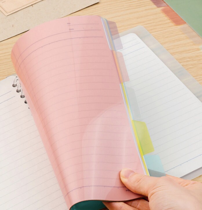 KOKUYO Watercolor Campus Binder Notebook | 8 Holes | B5 A5 | Smart Ring Binder  | Study Supplies | Japanese Notebook