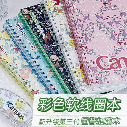 KOKUYO Campus Soft Binder Ring Notebook | B5 A5 | Smart Ring Binder  | Study Supplies | Japanese Notebook