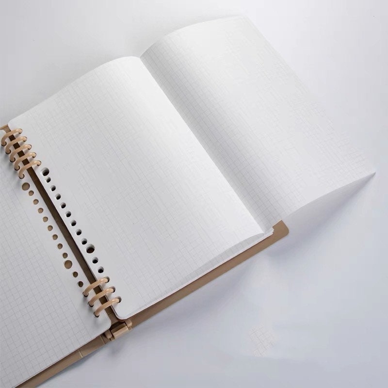 KOKUYO Campus Folding Loose Leaf Paper | 20 26 Holes Smart Ring Binder  | A5 B5 Refill Paper | Study Supplies