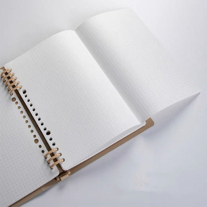 KOKUYO Campus Folding Loose Leaf Paper | 20 26 Holes Smart Ring Binder  | A5 B5 Refill Paper | Study Supplies