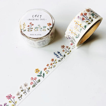 Mind Wave Cozy Series Decorative Janpanese Washi Tape | Die-cut Tape | Flower Animal Star | Collage Planner Journal Scrapbooking Supplies