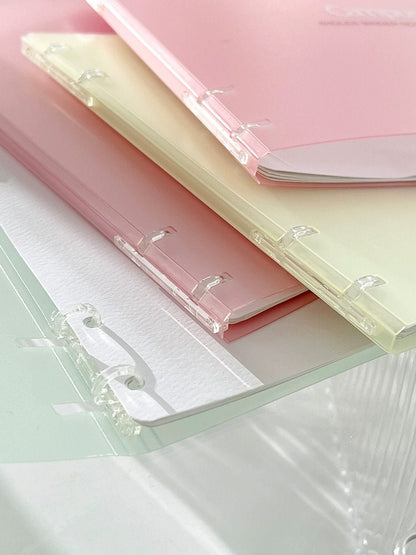 KOKUYO Slim 4 Holes Binder Notebook | B5 A5 | Smart Ring Binder  | Study Supplies | Writing Journal ｜Japanese Stationery
