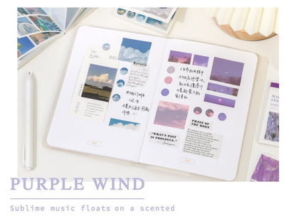 Ins Beautiful Scenery Sticker Book | Planner Sticker Kit | Junk Journal