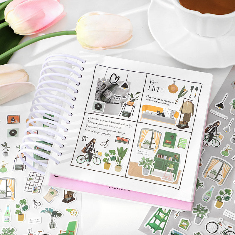 Objects of Daily Life Stickers /  Stickers / Planner Sticker Set / Junk Journal / Die Cut Stickers