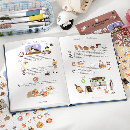 Objects of Daily Life Stickers /  Stickers / Planner Sticker Set / Junk Journal / Die Cut Stickers