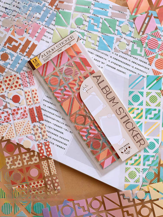 636pcs Functional Sticker Pack | Album Sticker | Corner Sticker | Planner Sticker Pack | Basic Stickers | BuJo Sticker kit