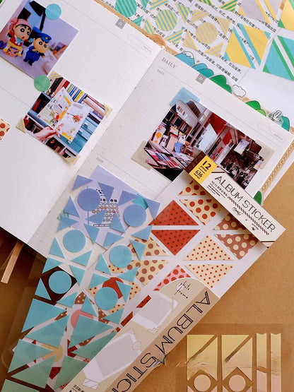 636pcs Functional Sticker Pack | Album Sticker | Corner Sticker | Planner Sticker Pack | Basic Stickers | BuJo Sticker kit