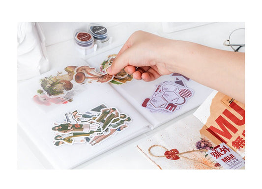 Clear Sticker Photo Storage Album  |  Cutting Dies Storage Album | Sticker Album | 5''x3.5''