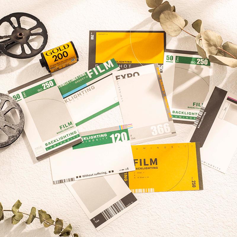 94pcs Vintage Film Theme Material Pack | Memory Keeper | Collage Kit | Junk Journal Starter | Bullet Journaling | Scrapbooking DIY Album