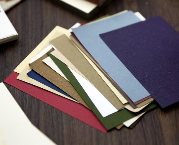 50 Sheets Mixed Material Paper Pack | Assorted Color Textured Paper | Junk Journal Collage Starter | Scrapbooking Craft DIY Journal Supplies