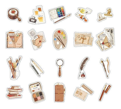 The Good Life Deco Stickers | Coffee | Stationery |  | Scrapbooking | Sticker Pack | Die Cut