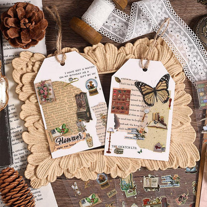 Tale of Middle Ages | Retro Stickers | Planner Sticker Set｜Junk Journal Bullet Journal Deco Stickers | Scrapbooking Collage Craft Supplies