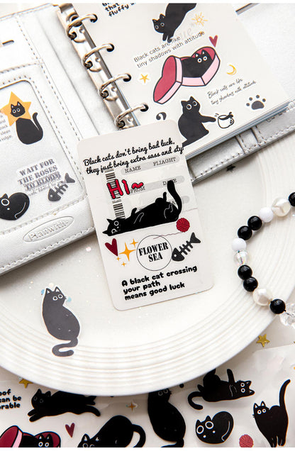 Kawaii Cat and Dog Diary Series Die Cut Tapes | Cute Puppy Kitten Decorative Tape |  Kids Craft Supplies | Essential for Planners Bujo