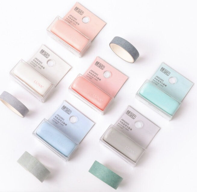 Washi Tape Cutter | Clip-on Washi Tape Cutter Dispenser | Portable Washi Masking Tape Cutter