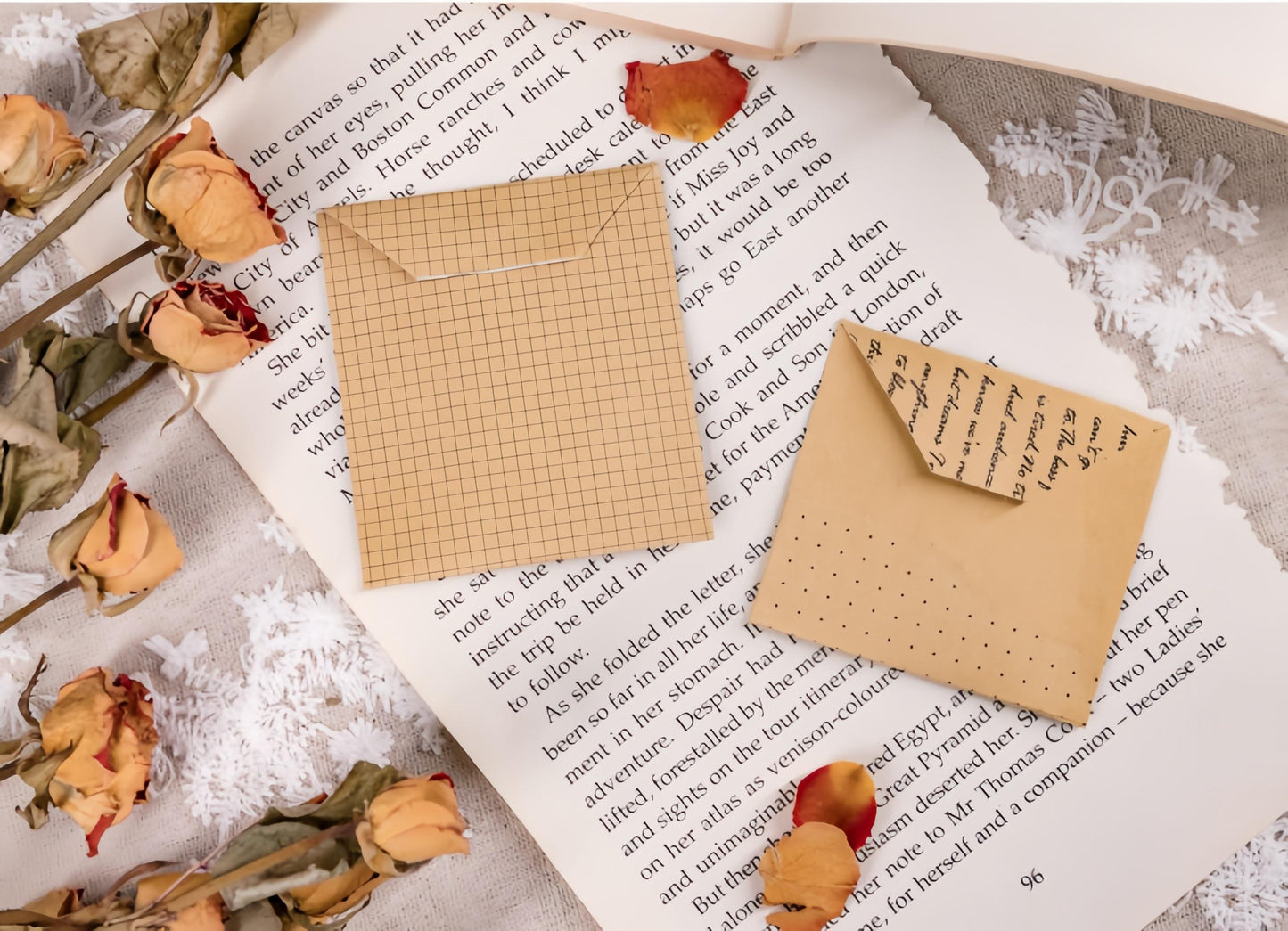 Retro Kraft Paper Decorative Tape | Special Paper Background Tape | Junk Journal  | Journal Ephemera | Scrapbooking | DIY Supply