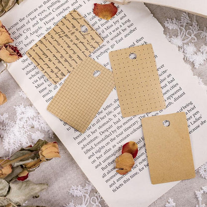 Retro Kraft Paper Decorative Tape | Special Paper Background Tape | Junk Journal  | Journal Ephemera | Scrapbooking | DIY Supply