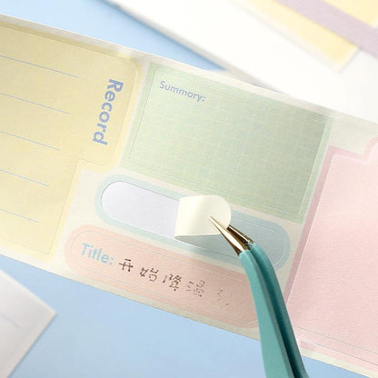 Planner Memo Sticker Tape | Sticky Tabs | Cute Sticky Notes Sticker | Planner Journal Accessories Study School Office Supplies