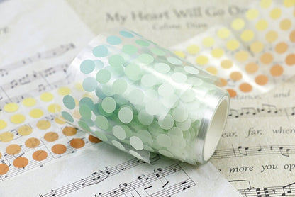 Dots Die Cut Washi Tape | Planner  |  Dot Sticker